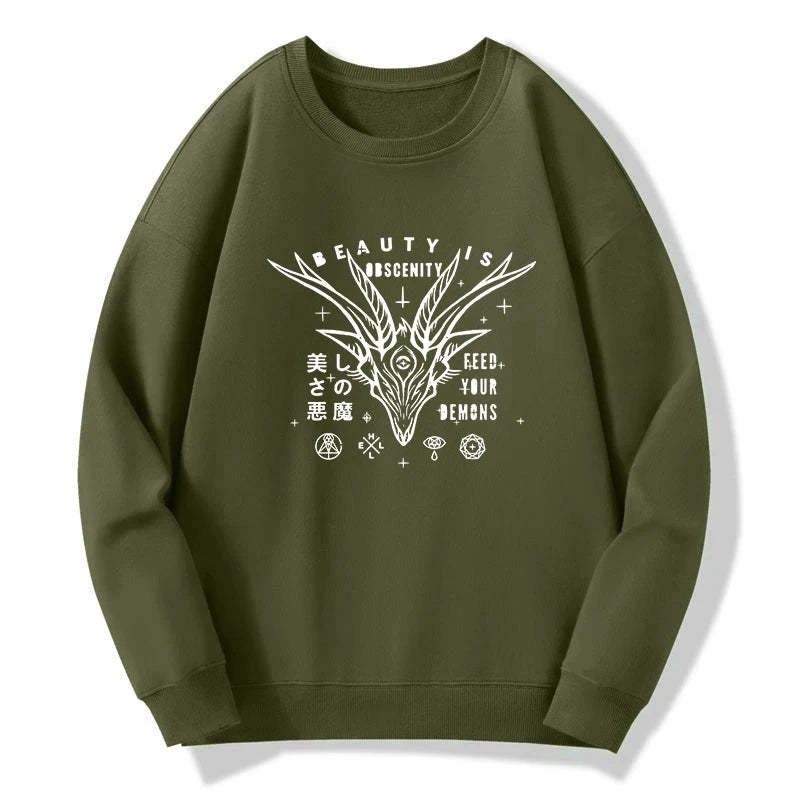 Tokyo-Tiger Beautiful Devil Japanese Sweatshirt
