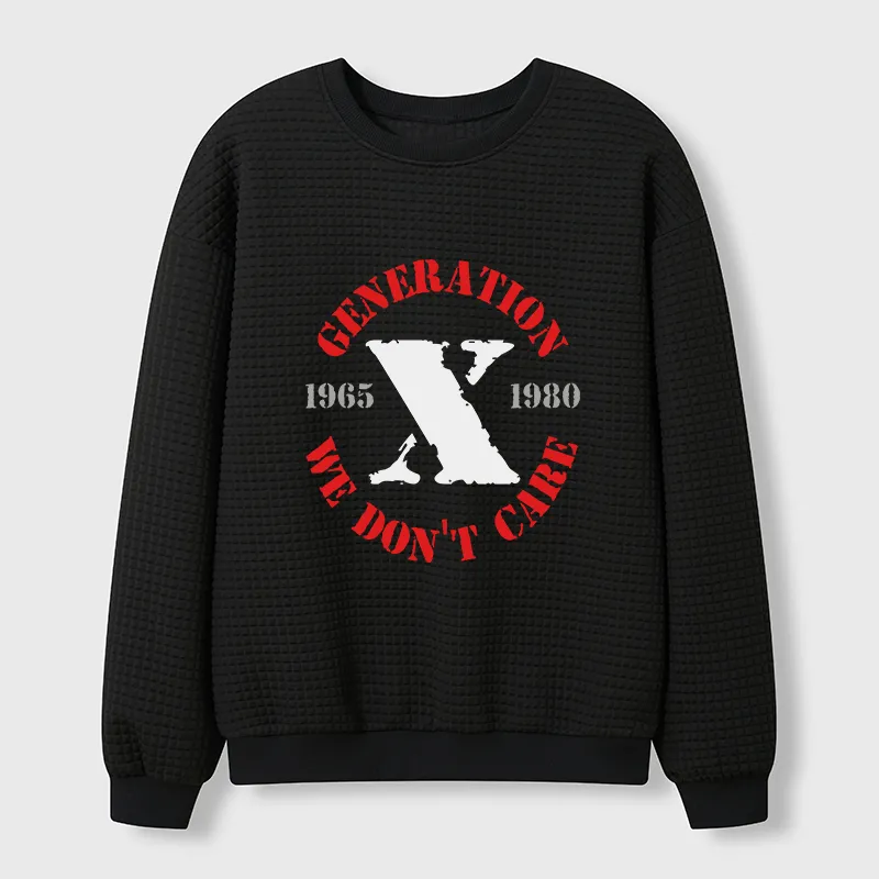 Tokyo-Tiger X era Funny Waffle Sweatshirt