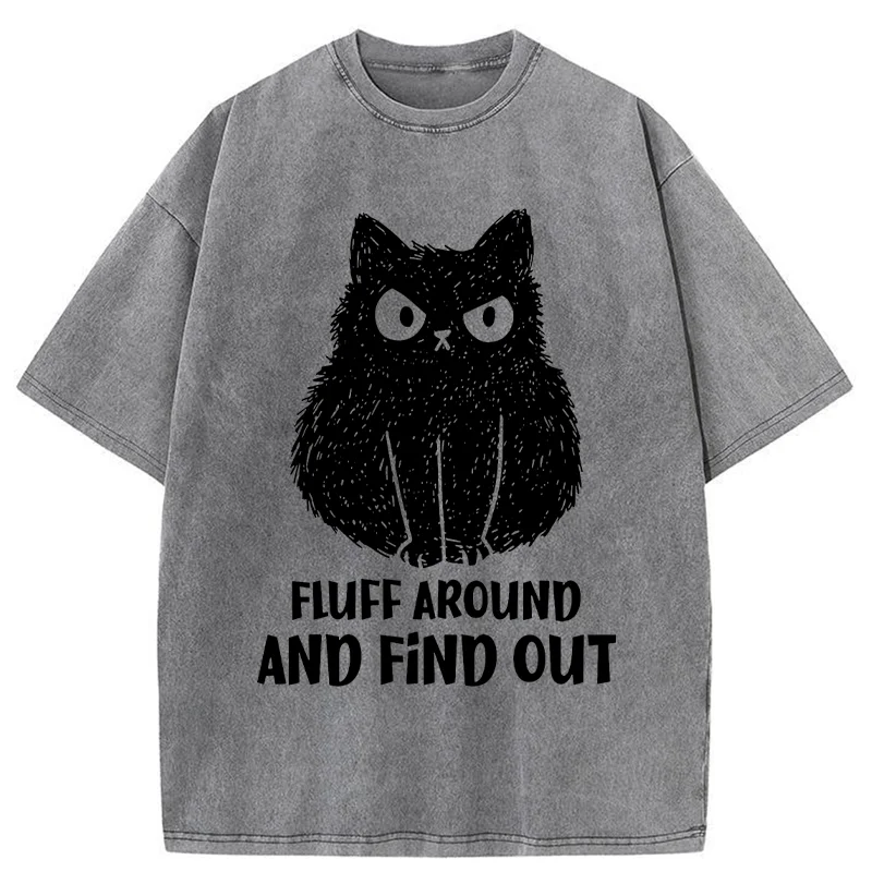 Tokyo-Tiger Consequences Of Fooling Around Washed T-Shirt