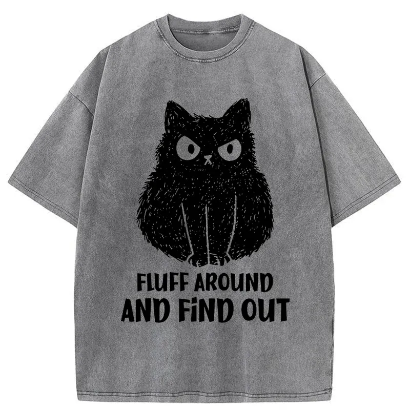 Tokyo-Tiger Consequences Of Fooling Around Washed T-Shirt