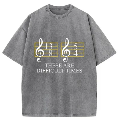 Tokyo-Tiger During Difficult Times Washed T-Shirt