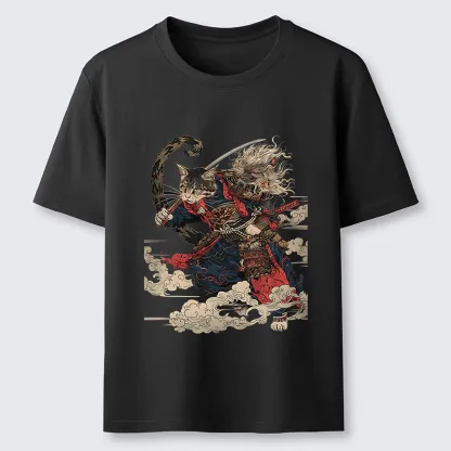 Tokyo-Tiger Gorgeous Samurai Cat Classic T-Shirt