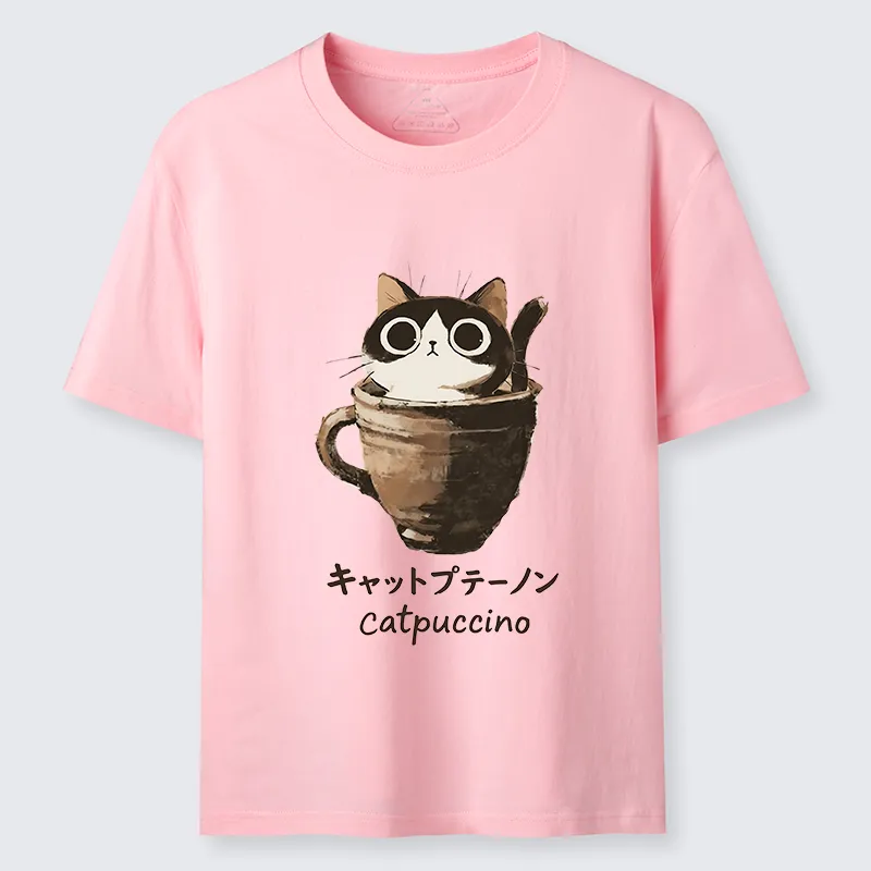 Tokyo-Tiger Cat Cappuccino Classic T-Shirt