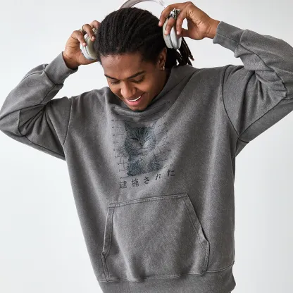 Tokyo-Tiger Cat That Was Arrested Washed Hoodie