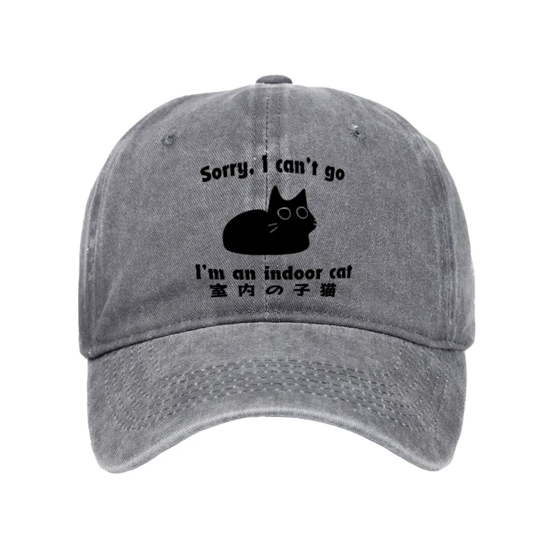 Tokyo-Tiger Indoor Kitten Washed Cap