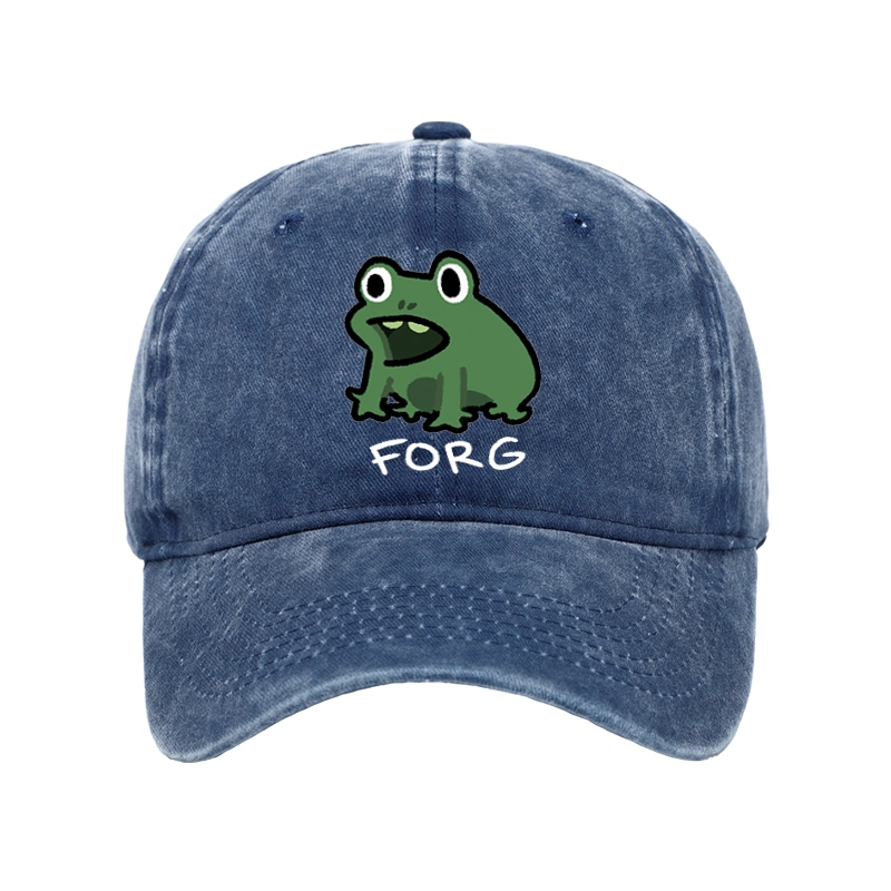 Tokyo-Tiger Funny Forg Japan Washed Cap