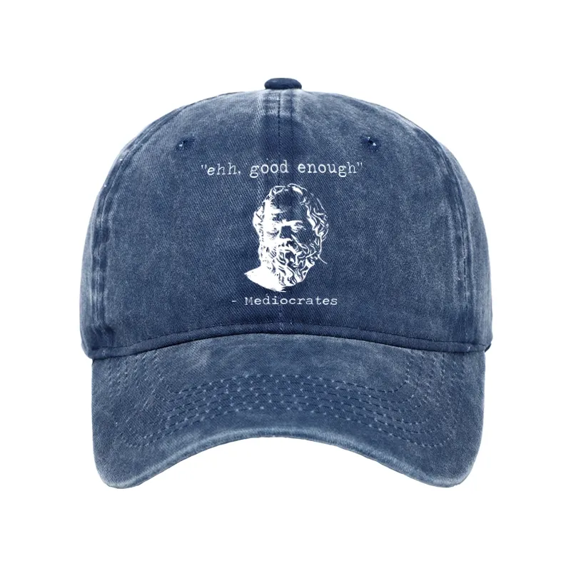 Tokyo-Tiger Mediocrates Meme Washed Cap