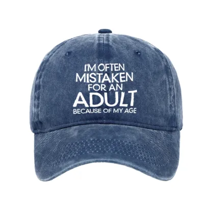 Tokyo-Tiger Old In Age But Young At Heart Washed Cap