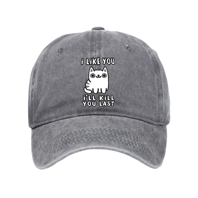 Tokyo-Tiger Cats And Humans Have A Love-hate Relationship Washed Cap