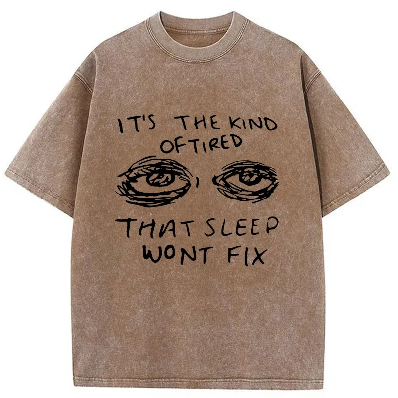 Tokyo-Tiger Unrelieved Fatigue Washed T-Shirt