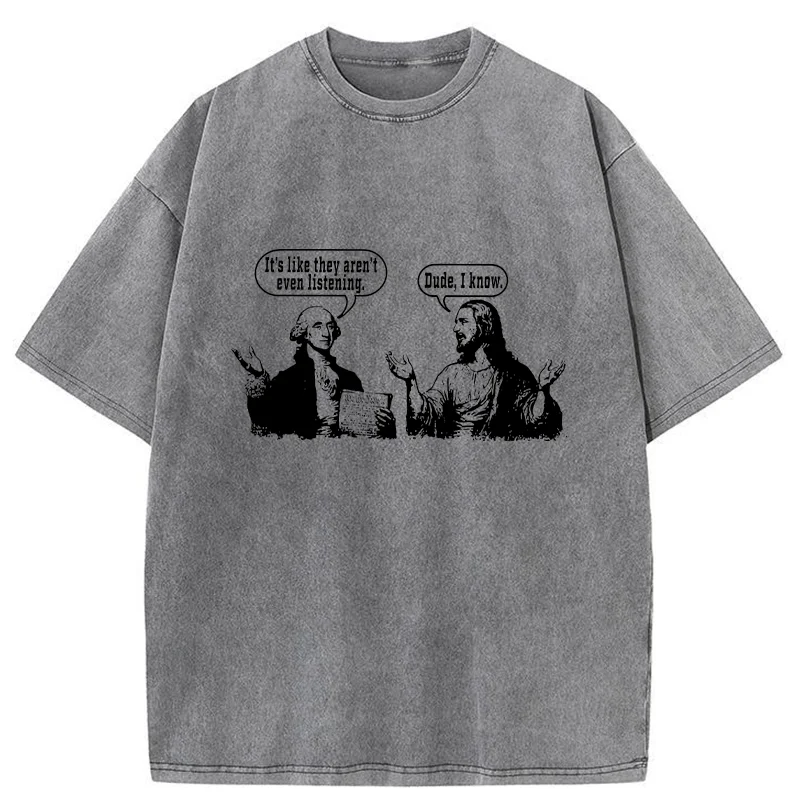 Tokyo-Tiger Pretending To Be Deaf And Dumb Washed T-Shirt