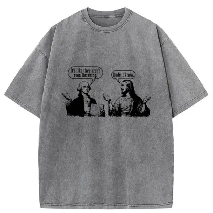 Tokyo-Tiger Pretending To Be Deaf And Dumb Washed T-Shirt