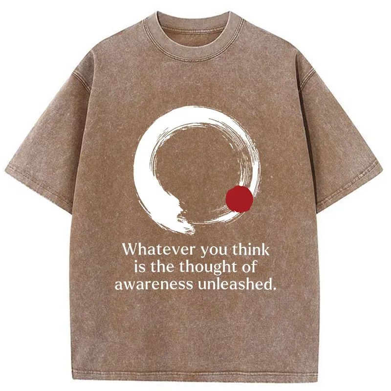 Tokyo-Tiger Zen Thought Washed T-Shirt