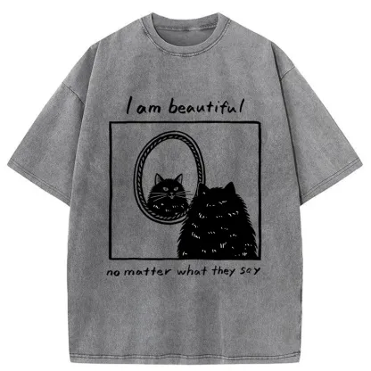 Tokyo-Tiger Zen Thought Washed T-Shirt