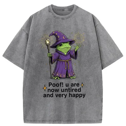 Tokyo-Tiger Magic Frog Washed T-Shirt