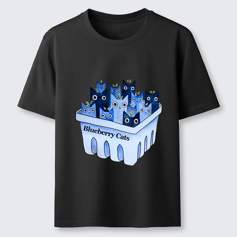 Tokyo-Tiger Blueberry Cats Classic T-Shirt