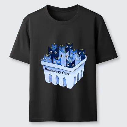 Tokyo-Tiger Blueberry Cats Classic T-Shirt