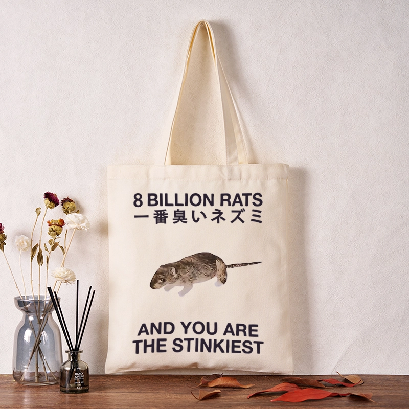 Tokyo-Tiger World's Stinkiest Rat Tote Bag
