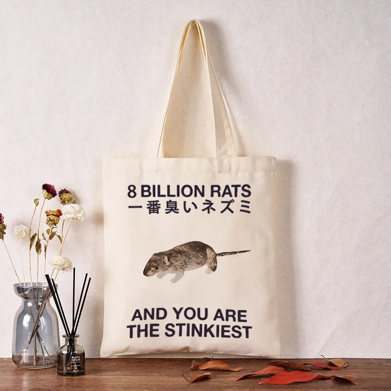 Tokyo-Tiger World's Stinkiest Rat Tote Bag
