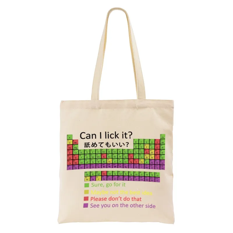 Tokyo-Tiger Can I Lick It Tote Bag