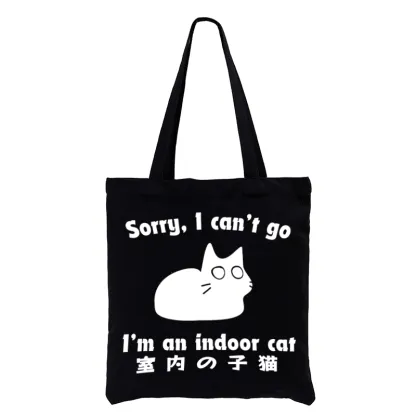 Tokyo-Tiger Indoor Kitten Tote Bag