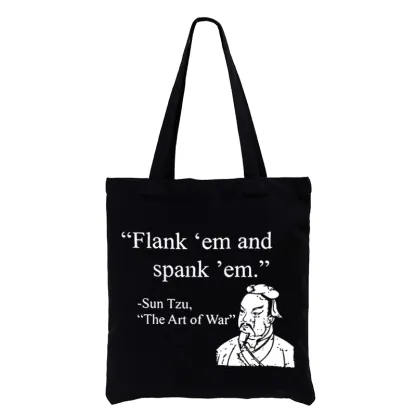 Tokyo-Tiger The Art Of War Funny Tote Bag