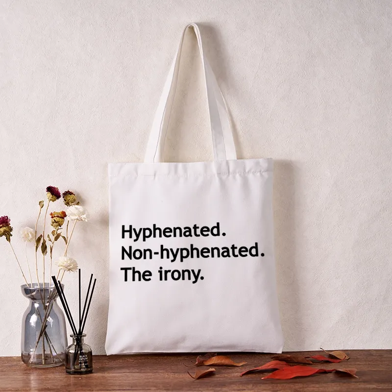 Tokyo-Tiger Hyphenated Funny Tote Bag