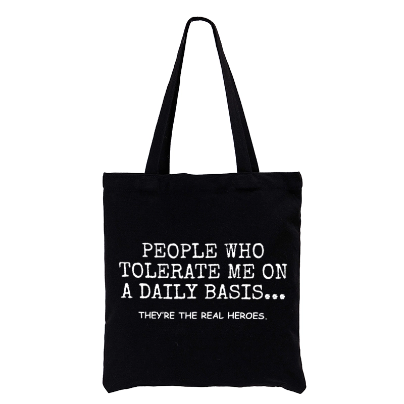 Tokyo-Tiger Anyone Who Puts Up With Me Is A Hero Tote Bag