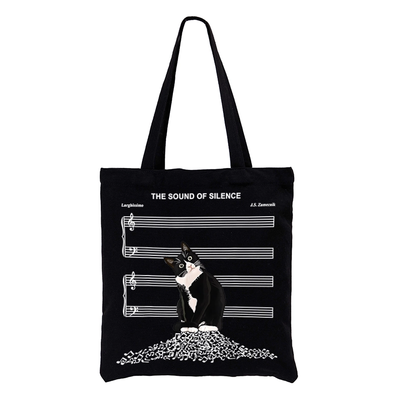 Tokyo-Tiger The Sound Of Silence Tote Bag