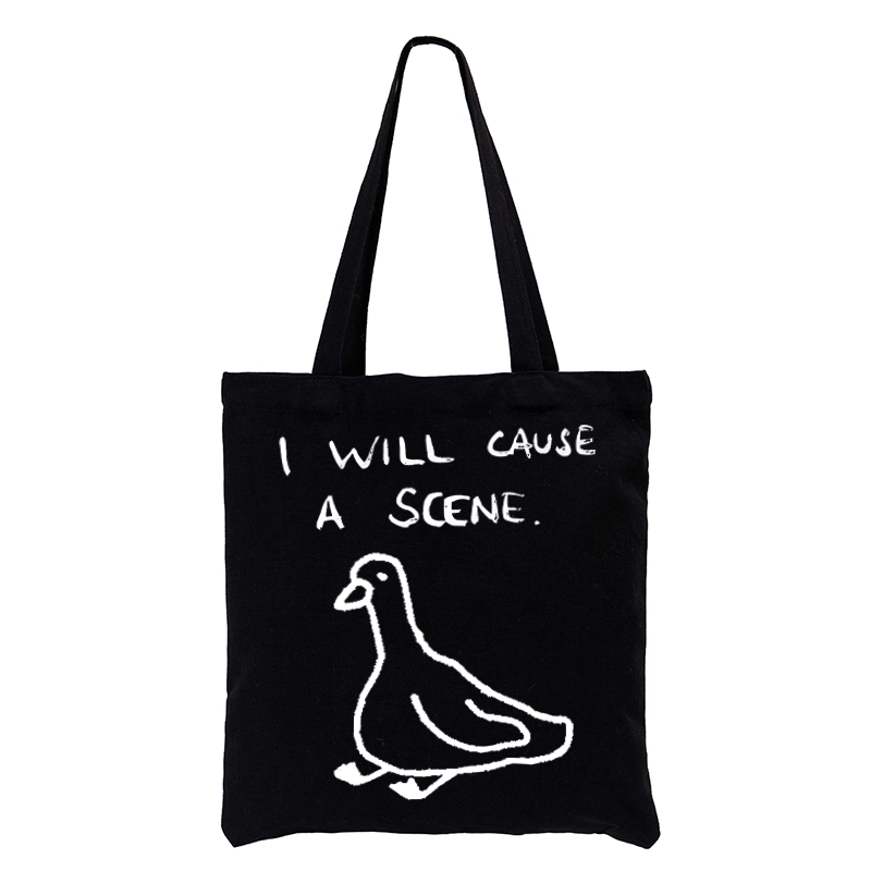 Tokyo-Tiger Stupid Goose Funny Japan Retro Tote Bag