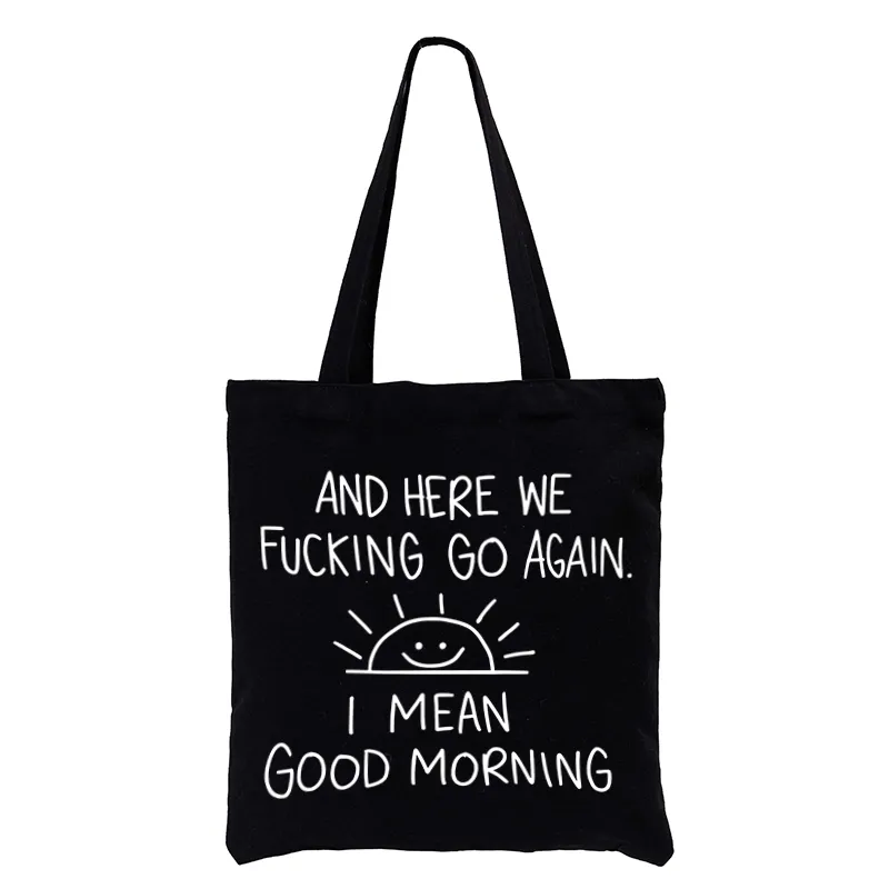 Tokyo-Tiger Different Meanings Of "Good Morning" Tote Bag