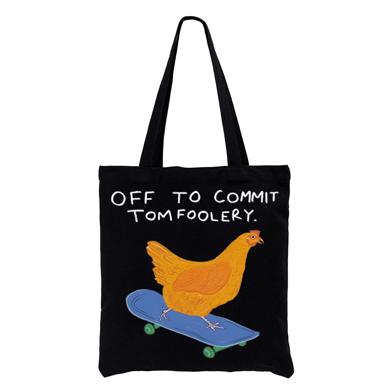 Tokyo-Tiger Chicken Was About To Do Something Bad Tote Bag