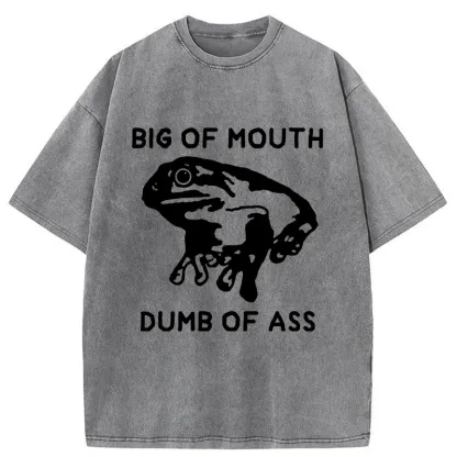 Tokyo-Tiger Big-mouthed Frog Washed T-Shirt