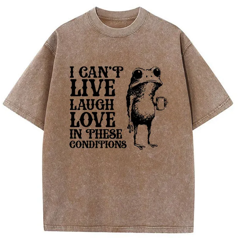 Tokyo-Tiger Frogs That Cannot Survive Washed T-Shirt