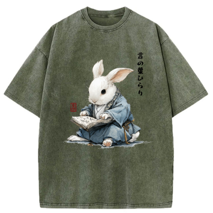 Tokyo-Tiger Beneath The Paper Lantern Washed T-Shirt