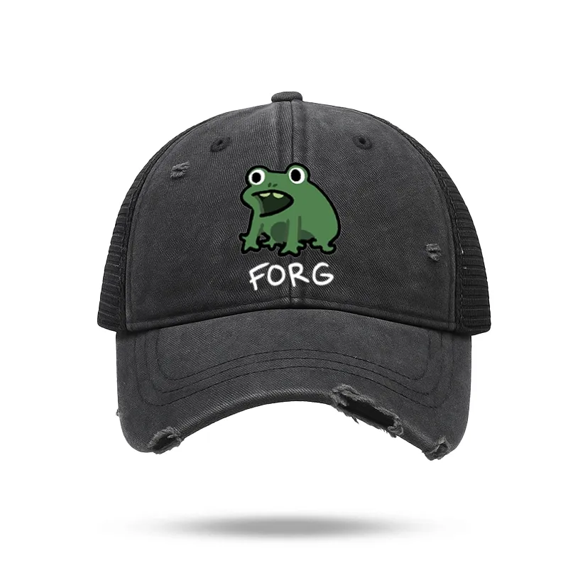 Tokyo-Tiger Funny Forg Japan Trucker Cap