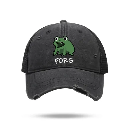 Tokyo-Tiger Funny Forg Japan Trucker Cap