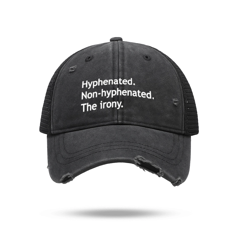 Tokyo-Tiger Hyphenated Funny Trucker Cap