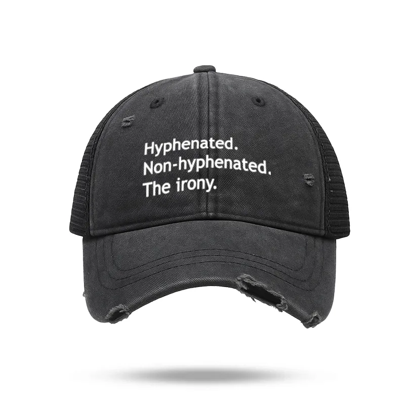 Tokyo-Tiger Hyphenated Funny Trucker Cap