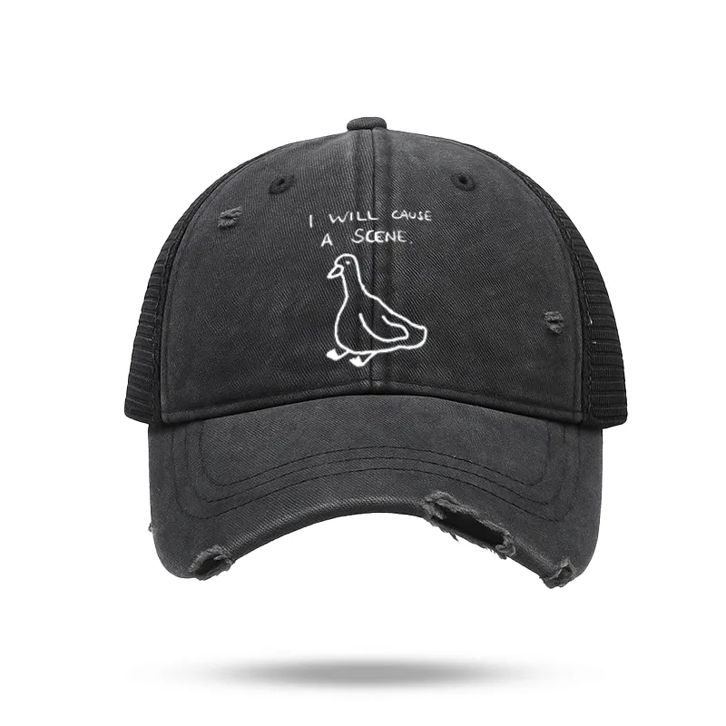 Tokyo-Tiger Stupid Goose Funny Japan Retro Trucker Cap