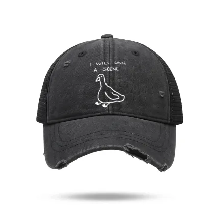 Tokyo-Tiger Stupid Goose Funny Japan Retro Trucker Cap