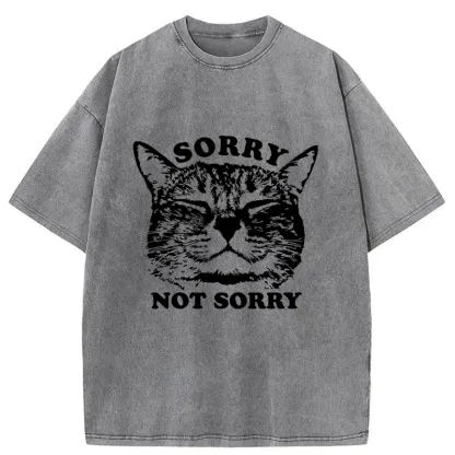 Tokyo-Tiger An Arrogant Apologizer Washed T-Shirt