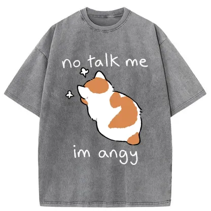 Tokyo-Tiger Cat Refused To Communicate Washed T-Shirt