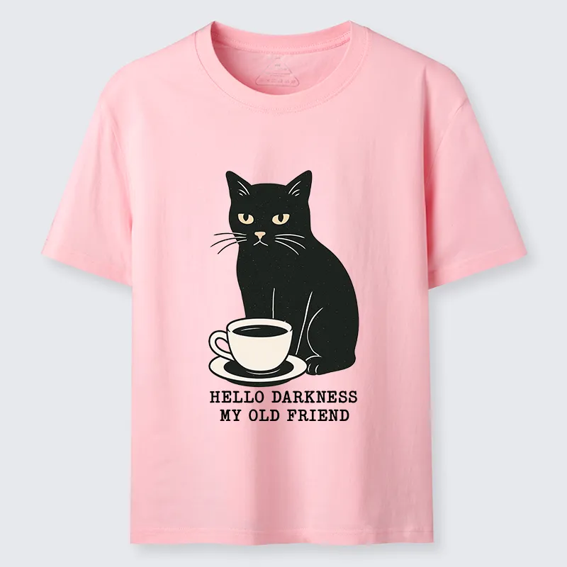 Tokyo-Tiger Black Cat Drinking Coffee Classic T-Shirt