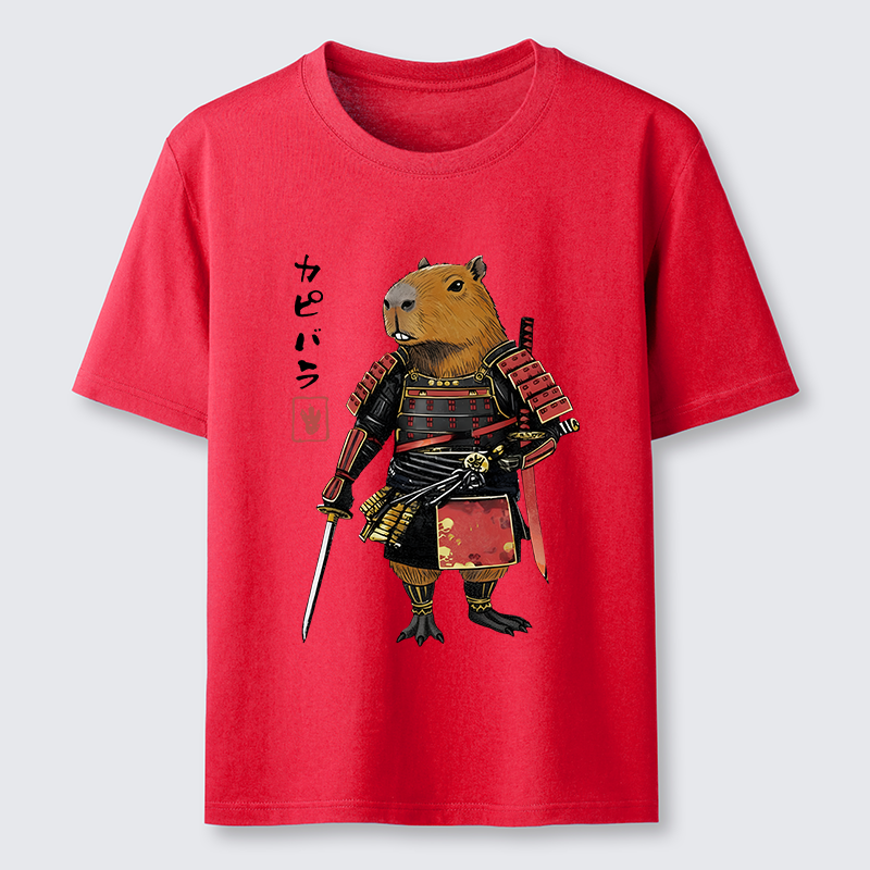 Tokyo-Tiger Capybara Samurai Wearing Armor Classic T-Shirt