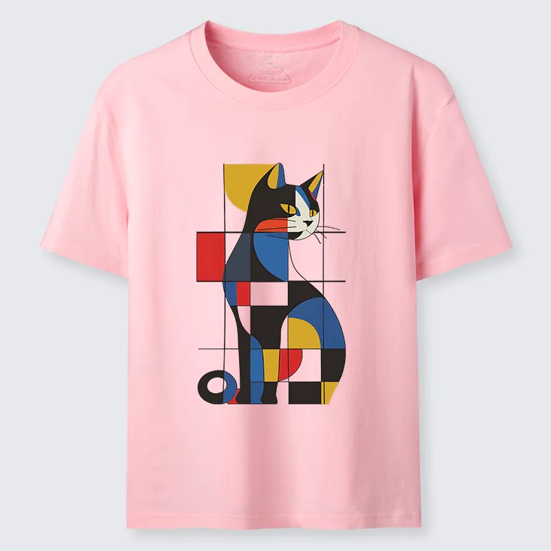 Tokyo-Tiger Mondrian Cat Classic T-Shirt