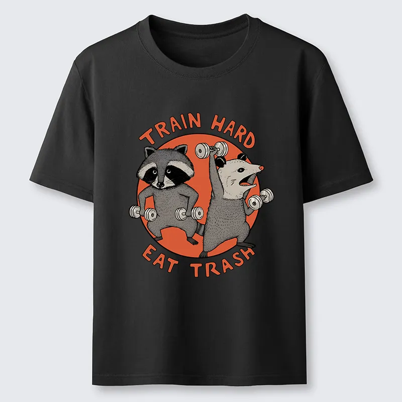 Tokyo-Tiger Raccoons And Opossums Are Working Out Classic T-Shirt