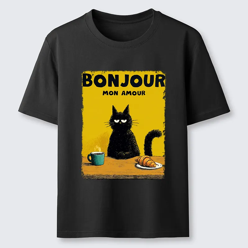 Tokyo-Tiger Bonjour Mon Amour Classic T-Shirt