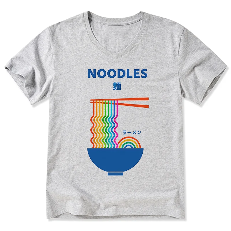 Tokyo-Tiger Rainbow Ramen V-Neck Classic T-Shirt