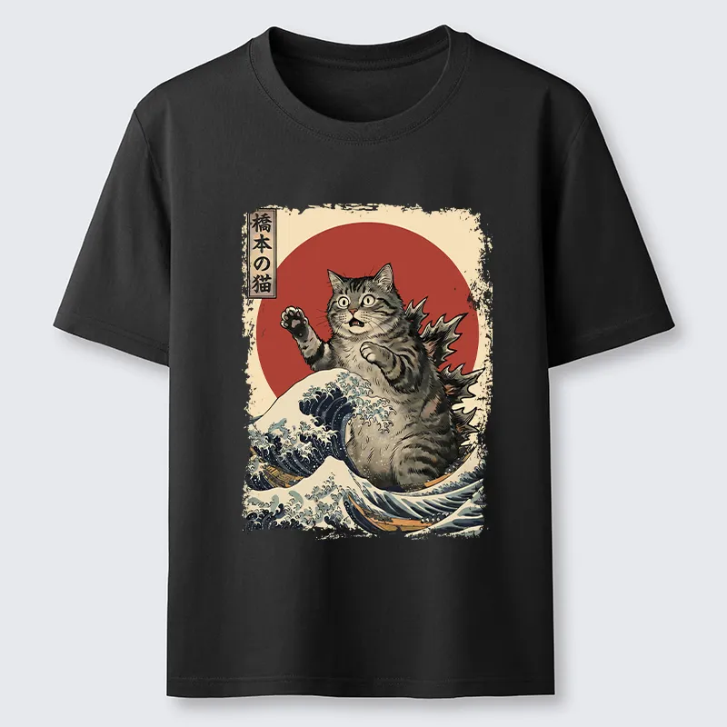 Tokyo-Tiger Catzilla Is Causing Destruction Classic T-Shirt